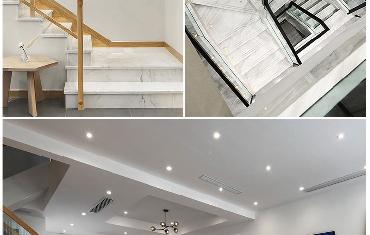 天然大理石楼梯