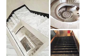 现代大理石楼梯